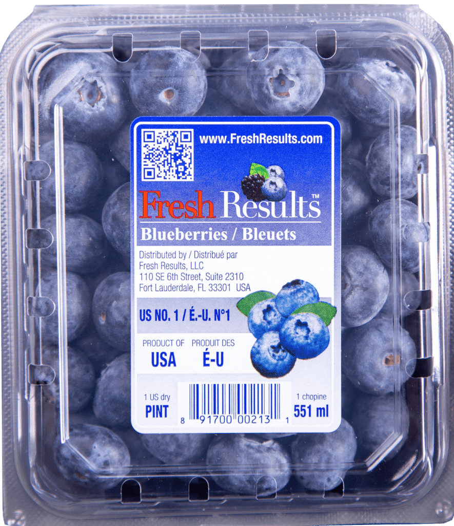 Fresh Results blueberries